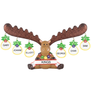 LR306T: Tropical Moose Figurine - Family 6