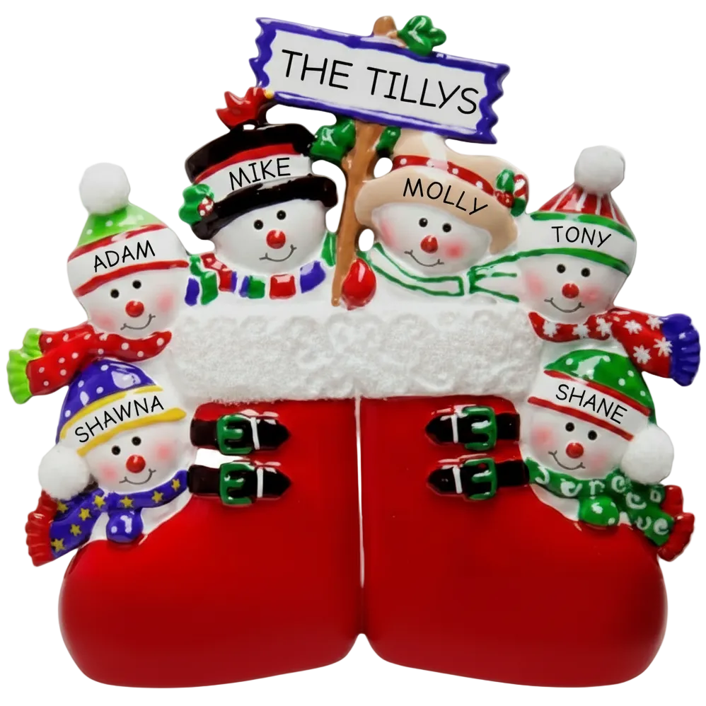 CR446: Snowman Boots Family-6