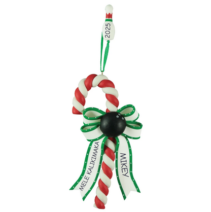 CL252: BOWLING CLAY CANDY CANE
