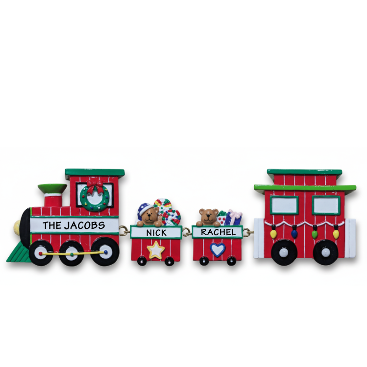 LR109N_LR209: Tabletop Train Set + 2 Train Carts (4-piece set)