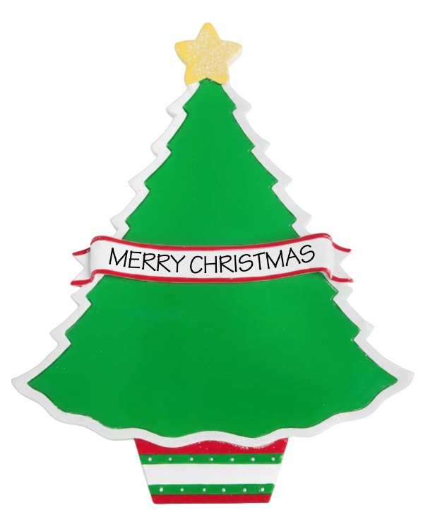WA114: ADD-ON CHRISTMAS TREE w/ EASEL BACK