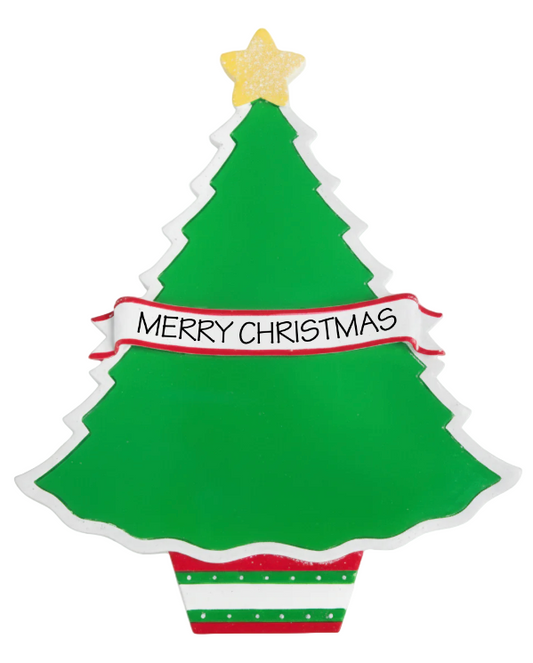 WA114: ADD-ON CHRISTMAS TREE w/ EASEL BACK