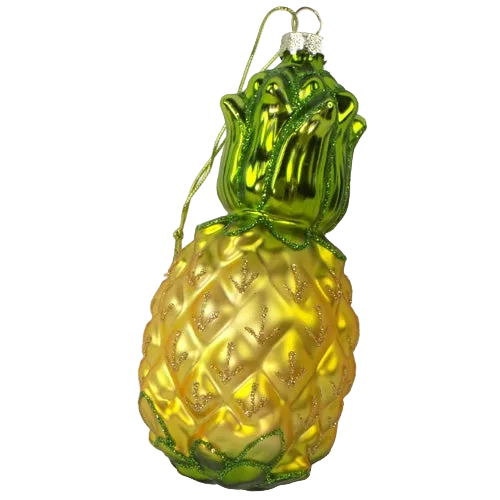 BOW130: Glass Pineapple Ornament