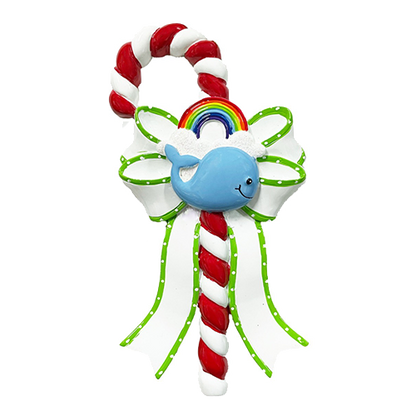 CAN101: Whale Candy Cane