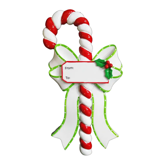 CAN103: Gift Tag Candy Cane