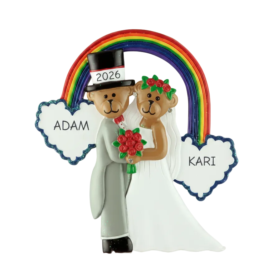 CR159: Wedding Rainbow Couple