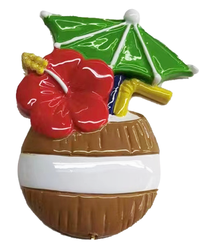 LR230M: Coconut Drink Magnet