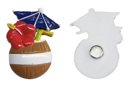 LR230M: Coconut Drink Magnet