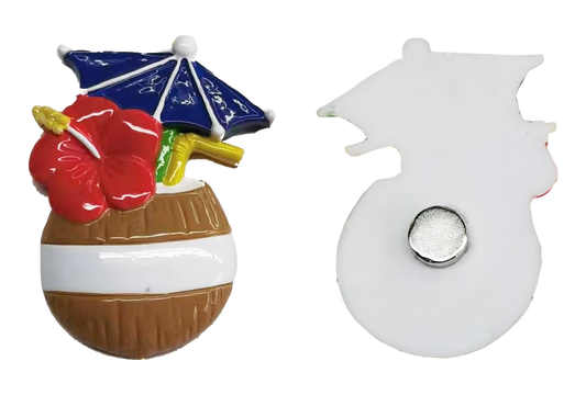 LR230M: Coconut Drink Magnet