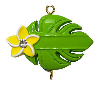 LR300YW: Linking Monstera with White or Yellow Trim