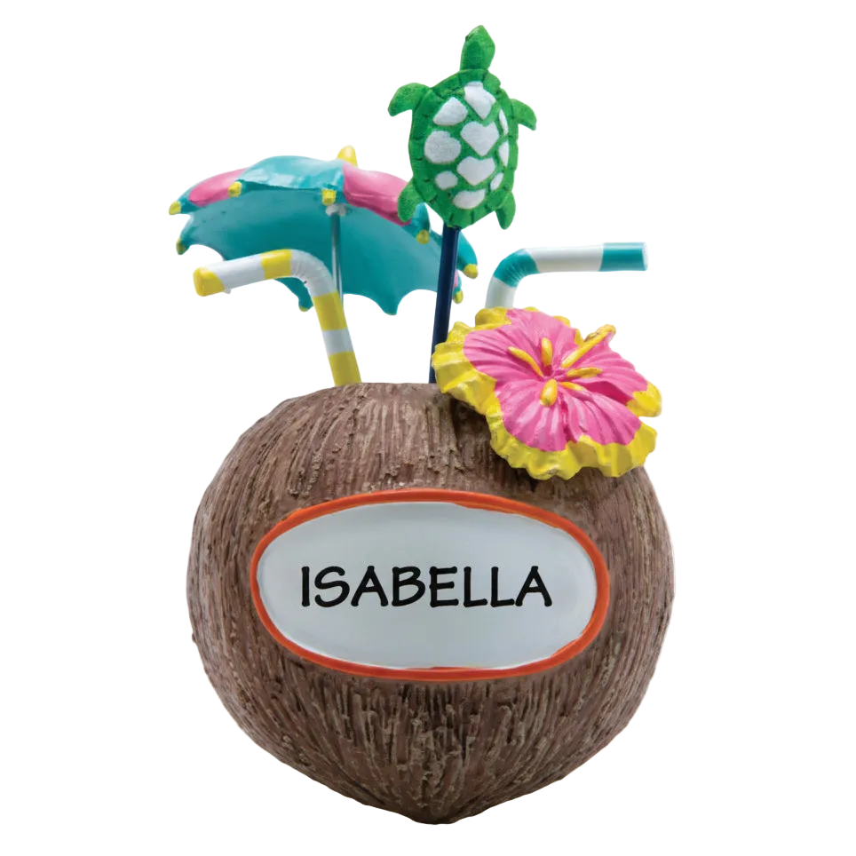 MDW101 Coconut Drink Ornament