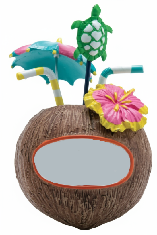 MDW101 Coconut Drink Ornament
