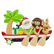 NT303: Canoe Paddlers Family-3