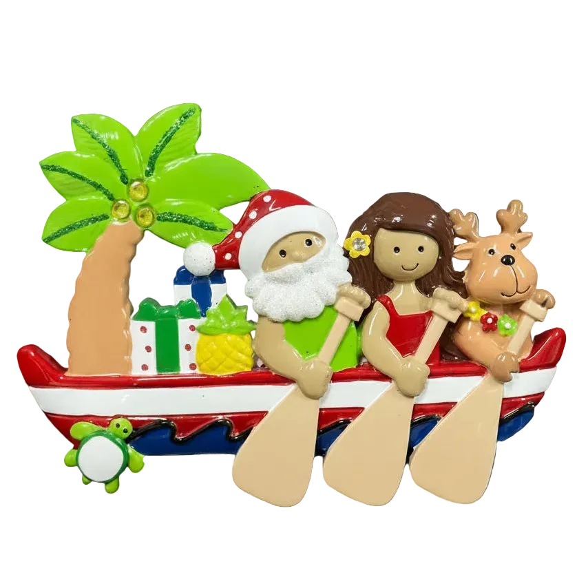 NT303: Canoe Paddlers Family-3