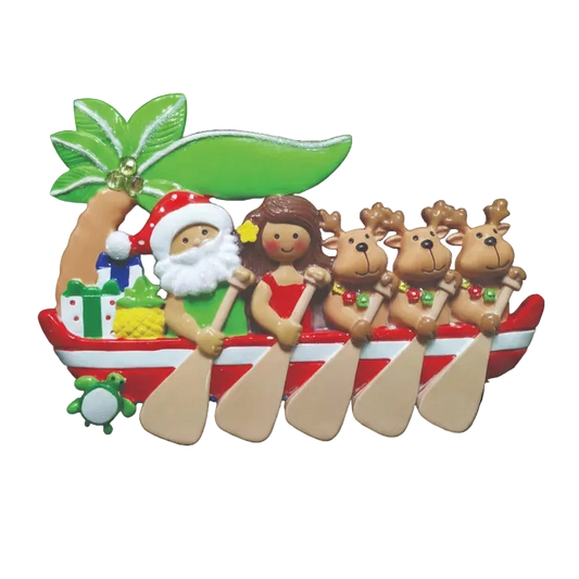 NT305: Canoe Paddlers Family-5