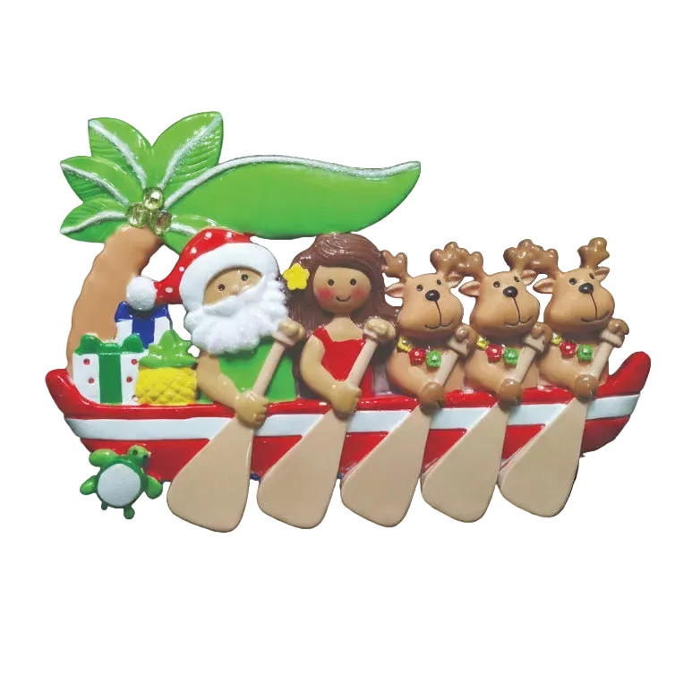 NT305: Canoe Paddlers Family-5