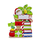 264: Hawaiian Santa Mailbox Family-4