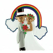 CR159: Wedding Rainbow Couple - 24 Pack
