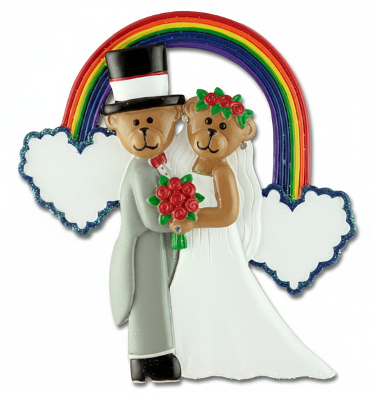 CR159: WEDDING COUPLE RAINBOW