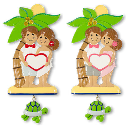 CR501: Tropical Wedding w/ Heart