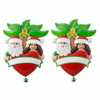 NT214: Tropical Couple w/ Heart