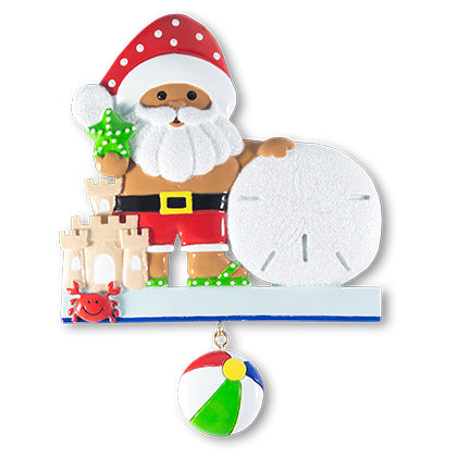 NT217: Sand Dollar Santa & Sand Castle
