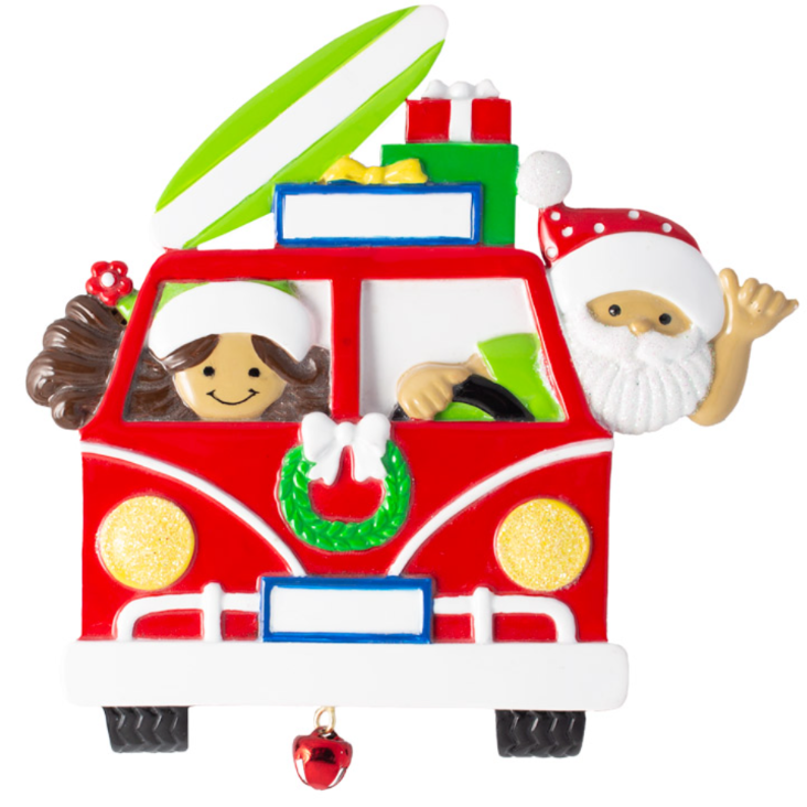 NT259: VW Van Santa & Mrs. Claus
