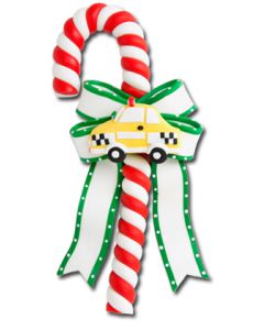 CL105N: Taxi Candy Cane