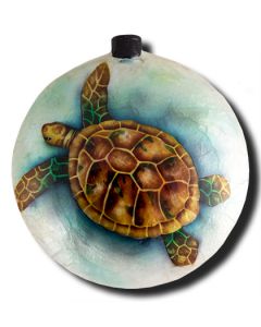 KBC122: Sea Turtle Capiz Ornament