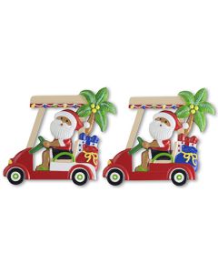 NT232: Golf Cart Santa