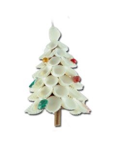 WS112: Shell Christmas Tree with Color