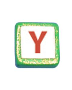 ST200Y: STOCKING LETTER "Y" BEAD