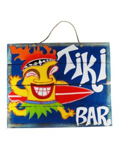 BOW141 TIKI BAR/SURFBOARD SIGN