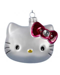 KSA123 3" HELLO KITTY GLASS HEAD