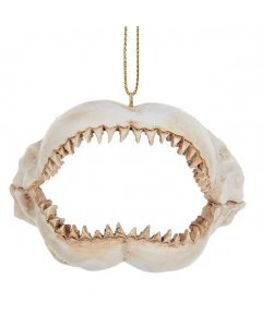 KSA171 SHARK JAW, RESIN ORN