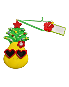 NT337T: Christmas Pineapple W/ Tag