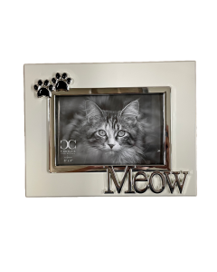 ROM223 7" CAT MEOW MDF FRAME 4x6 (*SHIPPING AND HANDLING INCLUDED*)