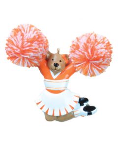 SP124OR : Orange Jump Cheerleader